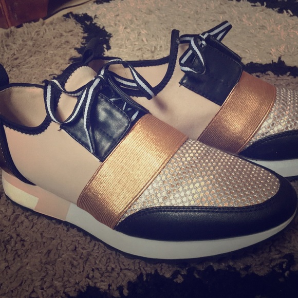 Steve Madden Shoes - Steve Madden Women's Antics Sneaker Rose Gold 7.5 Steve Madden Shoes - Steve Madden Women's Antics Sneaker Rose Gold 7.5